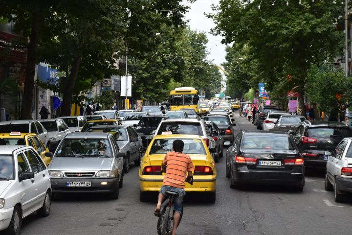 Stadtverkehr in Bandar Anzali