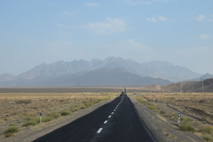 In der Nähe von Natanz zwischen Kashan und Esfahan