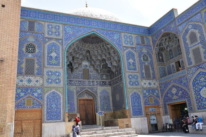 Eingang zur Scheich-Lotfollah Moschee