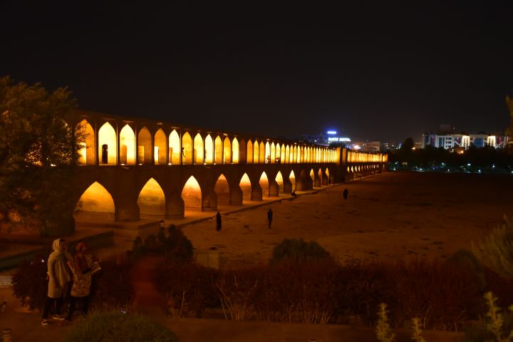 Si-o-se Pol Brücke in Esfahan