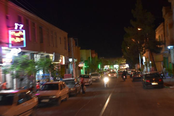 Kashan (unfreiwillig) by night