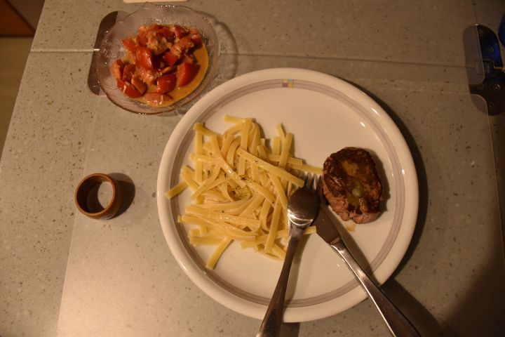 ...zum Znacht dann noch ein kleines Rindsfilet