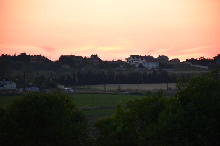 Abendhimmel bei Selimpasa