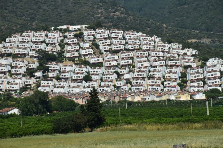 Bungalow-Siedlung bei Özdere am Mittelmeer etwas nördlich von Kusadasi
