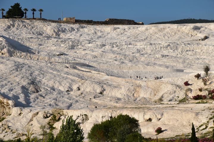 Die Travertinterrassen von nah