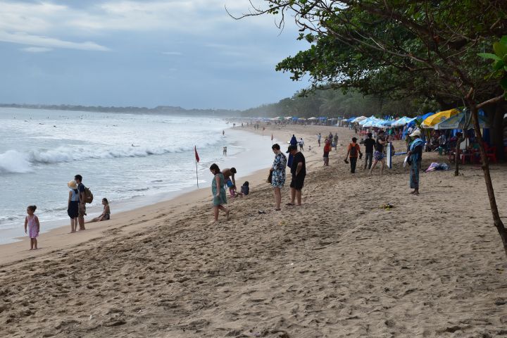 Kuta Beach in Denpasar
