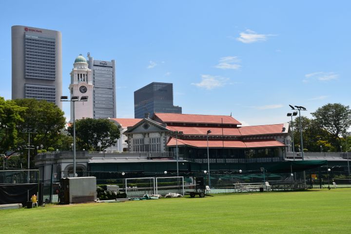 Singapore Cricket Club Clubhaus am Padang