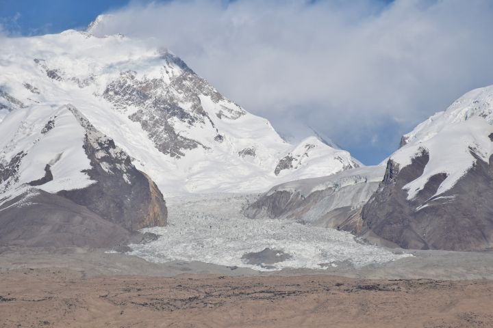 Jangmanjiar Gletscher am Kongur Shan