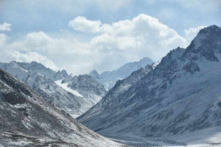 Zahl- und namenlose Fünftausender im Grenzgebiet zu Pakistan 
