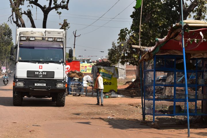 Kurzer Halt in Bamitha