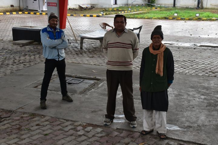 Die nette Tankstellen-Crew