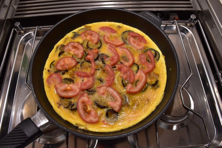 Berberpizza in der Pfanne