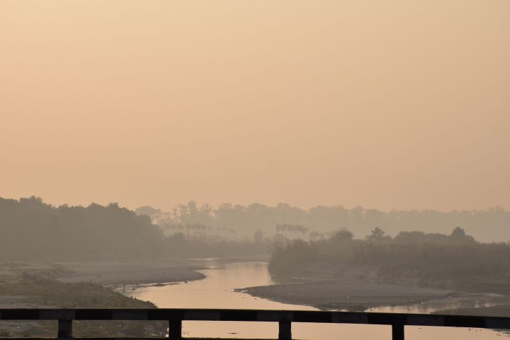 Sutlej River bei Ludhiana im Punjab