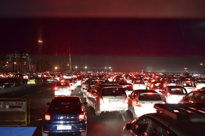 Viel Verkehr auch in der Nacht