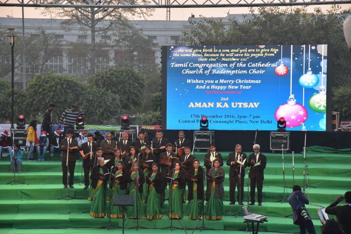 Tamilischer Weihnachtschor