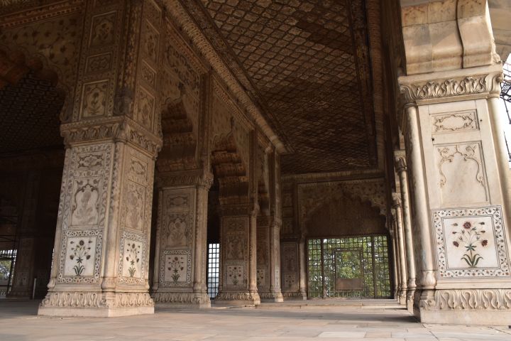 Diwan-i-Khas, die private Audienzhalle