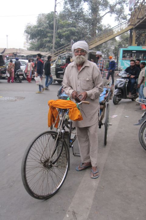 Unser Rikschafahrer für den Rückweg
