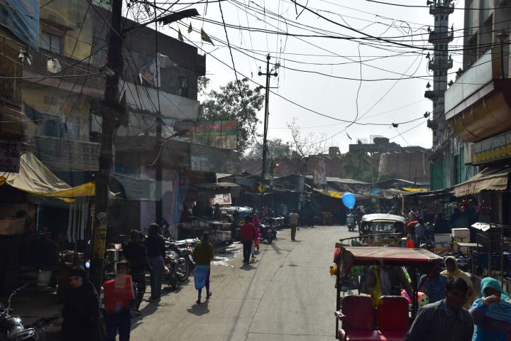 Strasse beim Hotel Bissau Palace