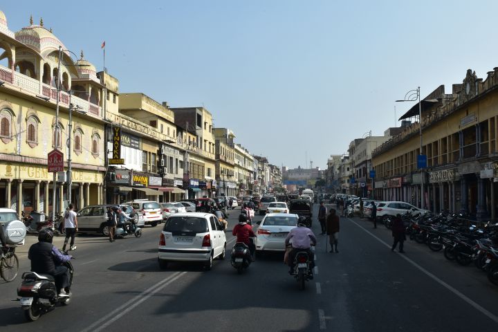 Flott unterwegs durch Jaipur