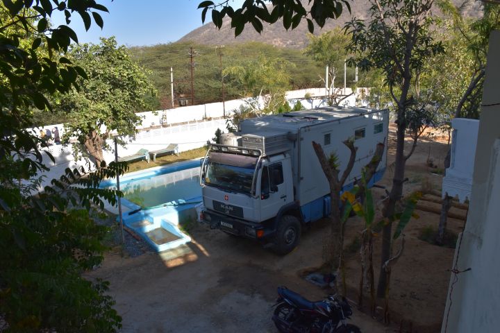 Obelix im Hotel Chand Palace