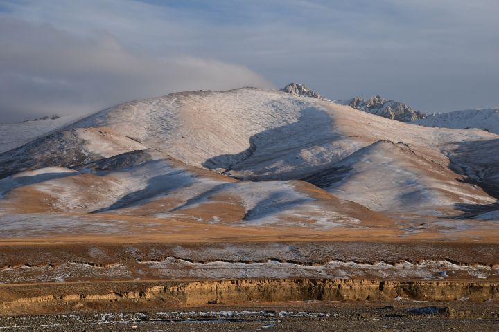 Hügel und Gipfel der At-Bashy Kette
