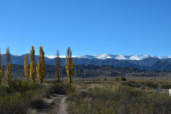 Herbstlandschaft in der Nähe von Ottuk