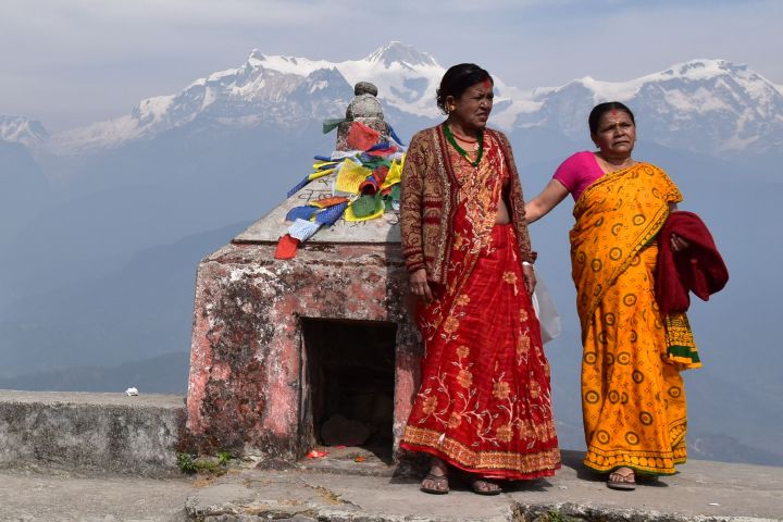 Sarangkot Aussichtspunkt hoch über Pokhara