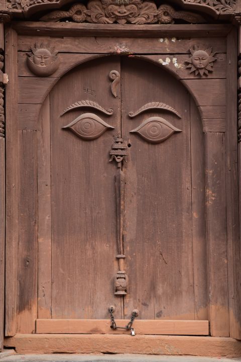 Türe im Hanuman Dhoka