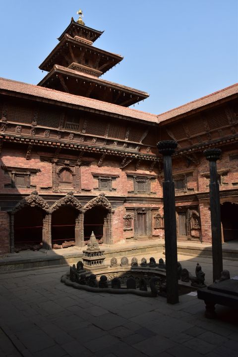 Sundari Chowk, der dritte Hof des Königspalastes
