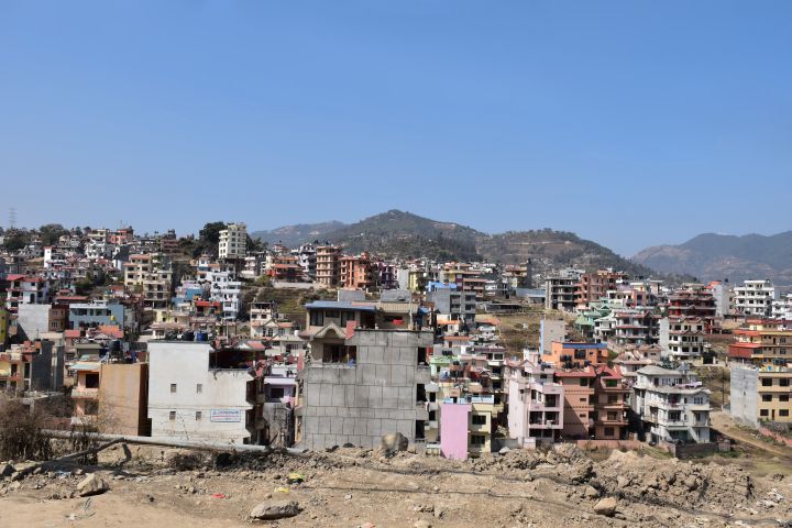 Häuser in Kathmandu