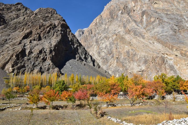 Hunza Tal zwischen Sost und Pasu
