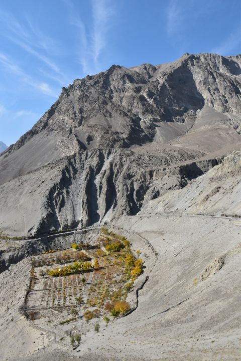 Ein Garten Eden bei Skoyo im kargen Indus Tal