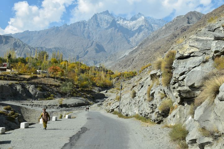 Hier bei Skoyo ist das Tal fast schon lieblich