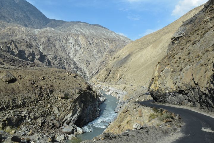 Auf den letzten Kilometern der Skardu Road