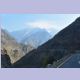 Blick aus einem Indus Seitental auf einen namenlosen 5’000er in Kohistan