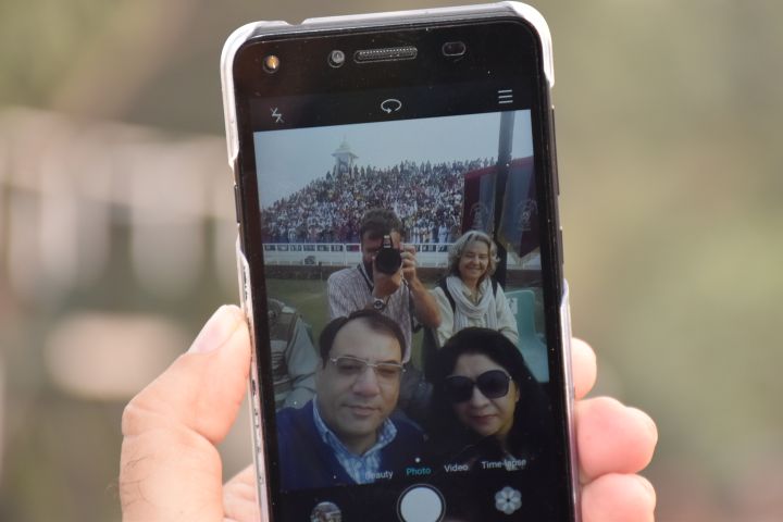 Erwischt! Unautorisiertes Selfie