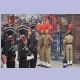 Grenztorschliessungszeremonie an der Wagah Grenze zu Indien
