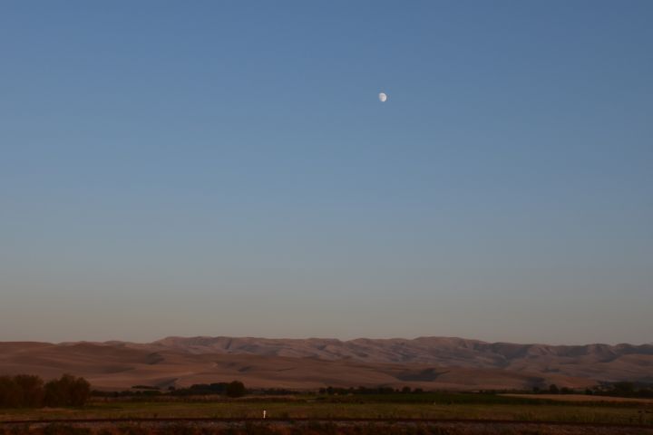 Abendstimmung kurz vor Kulob