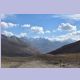 Blick aus dem Pamir Tal auf den Hindukusch