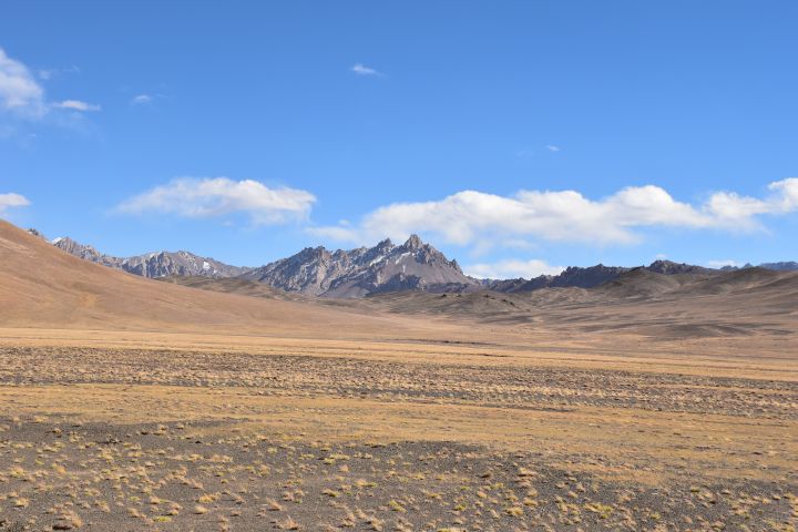 Typische Pamir Landschaft
