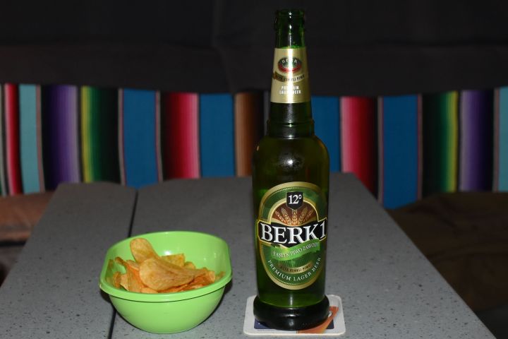 Das erste Bier seit Armenien und erst noch sehr trinkbar