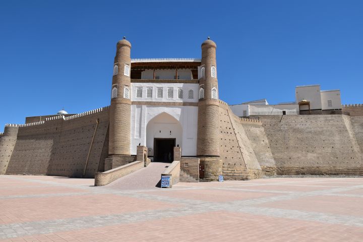 Eingang zur Zitadelle Ark in Bukhara
