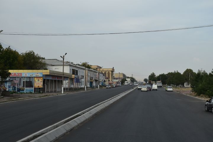 Ort auf dem Weg ins Fergana Tal