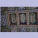 Bemalte Holzdecke im Khan Palast