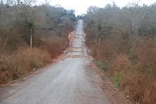 Angolanische Teerstrasse