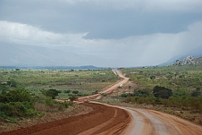 Auch Angola kennt eine Regenzeit