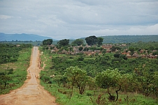 Dorf kurz vor Balombo