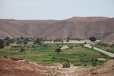 Oase am Giraul-Fluss kurz vor Namibe