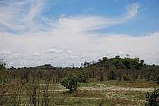 In der Umgebung von Savuti gibt es einige Hügel
