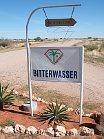 Eingang zur Bitterwasser Lodge